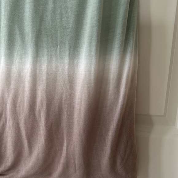 Young, Fabulous & Broke Ombre Modal Midi Skirt Stretchy Pull-On Style YF&B - Picture 4 of 7